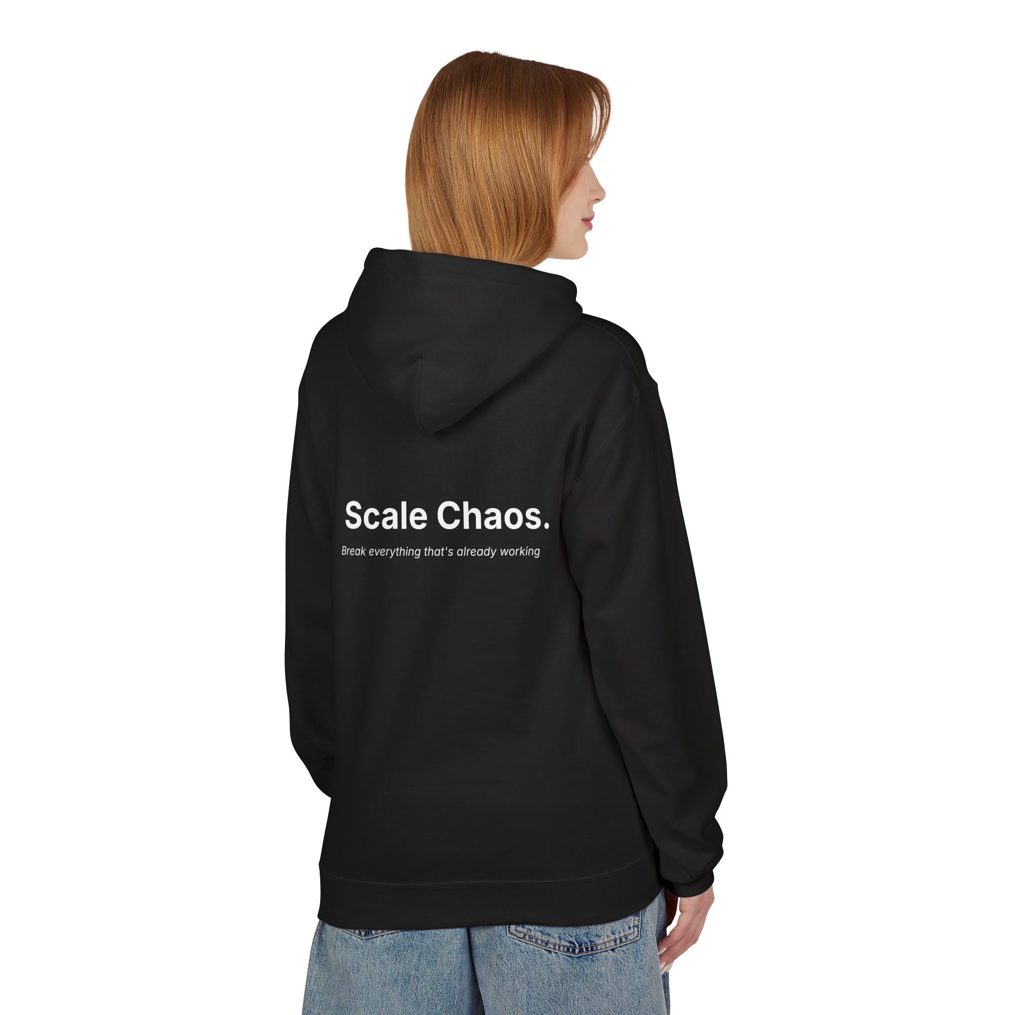 Strategic Priority: Scale Chaos. | Premium Fleece Hoodie - Unisex