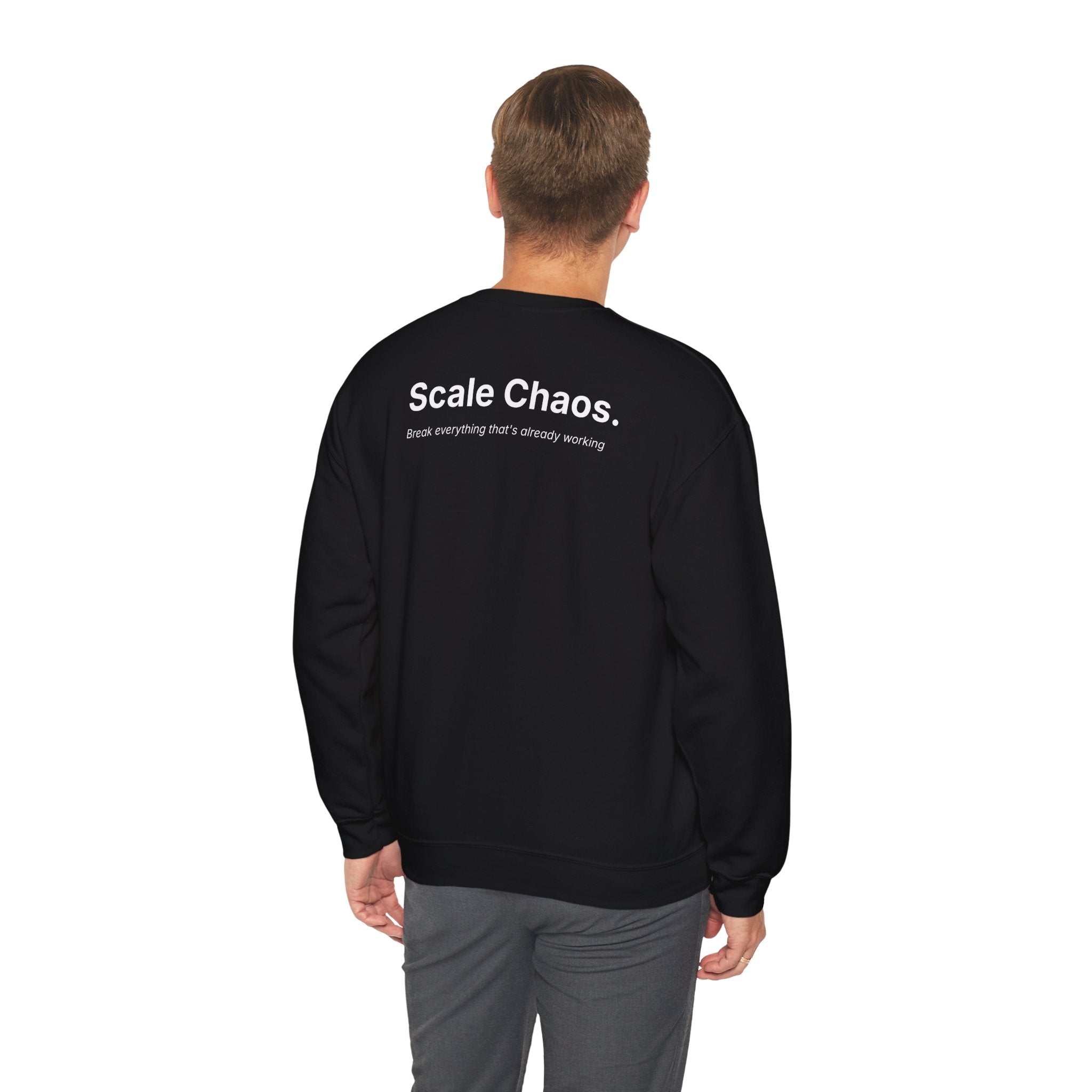 Strategic Priority: Scale Chaos. | Premium Crewneck Sweatshirt - Unisex