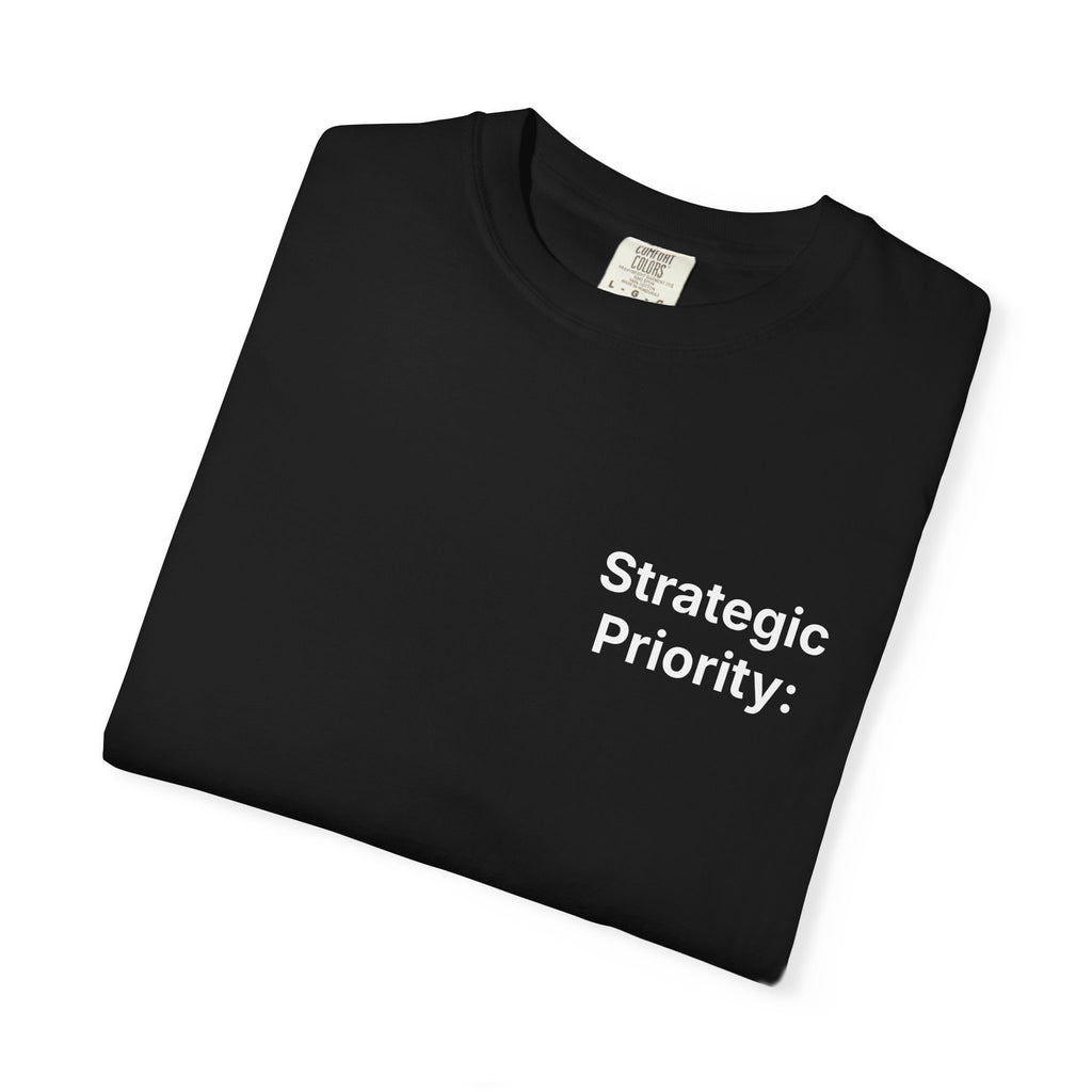 Strategic Priority: Scale Chaos. | Garment-Dyed T-Shirt - Unisex
