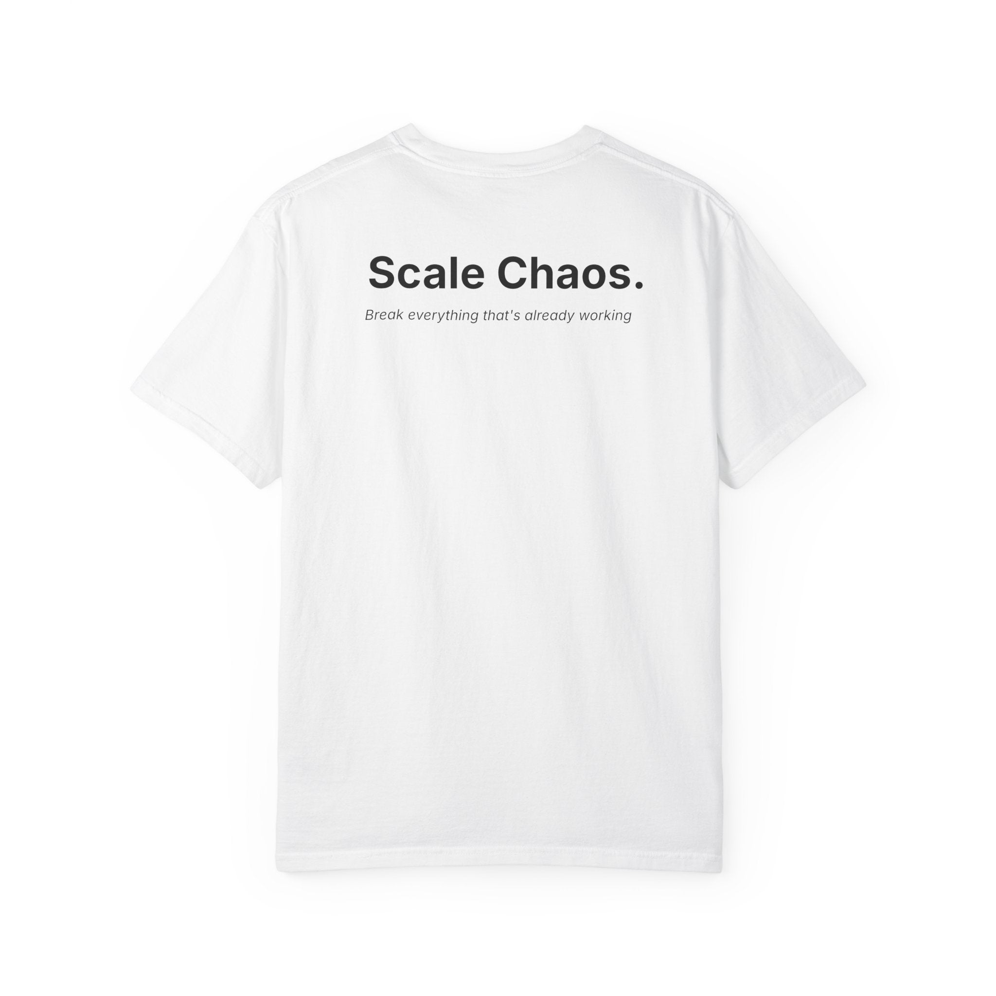 Strategic Priority: Scale Chaos. | Garment-Dyed T-Shirt - Unisex