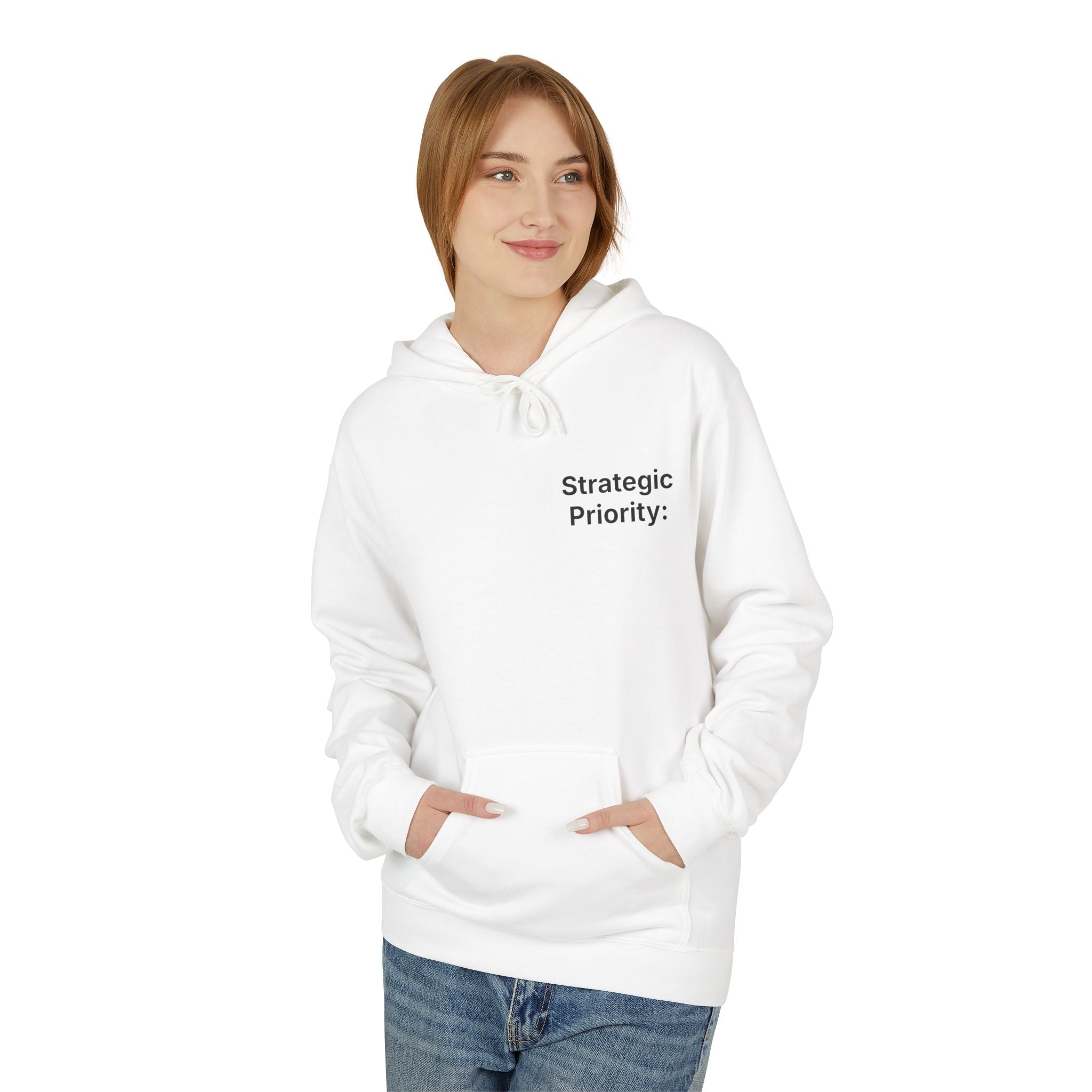 Strategic Priority: Scale Chaos. | Premium Fleece Hoodie - Unisex