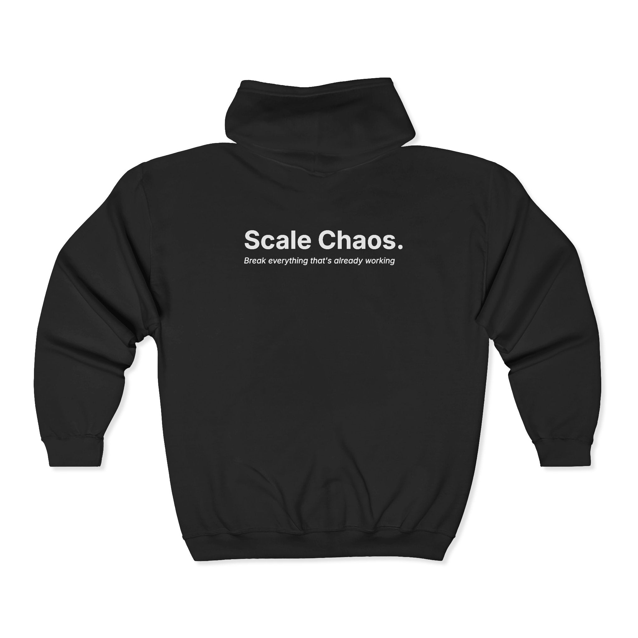 Strategic Priority: Scale Chaos. | Full Zip Hoodie - Unisex