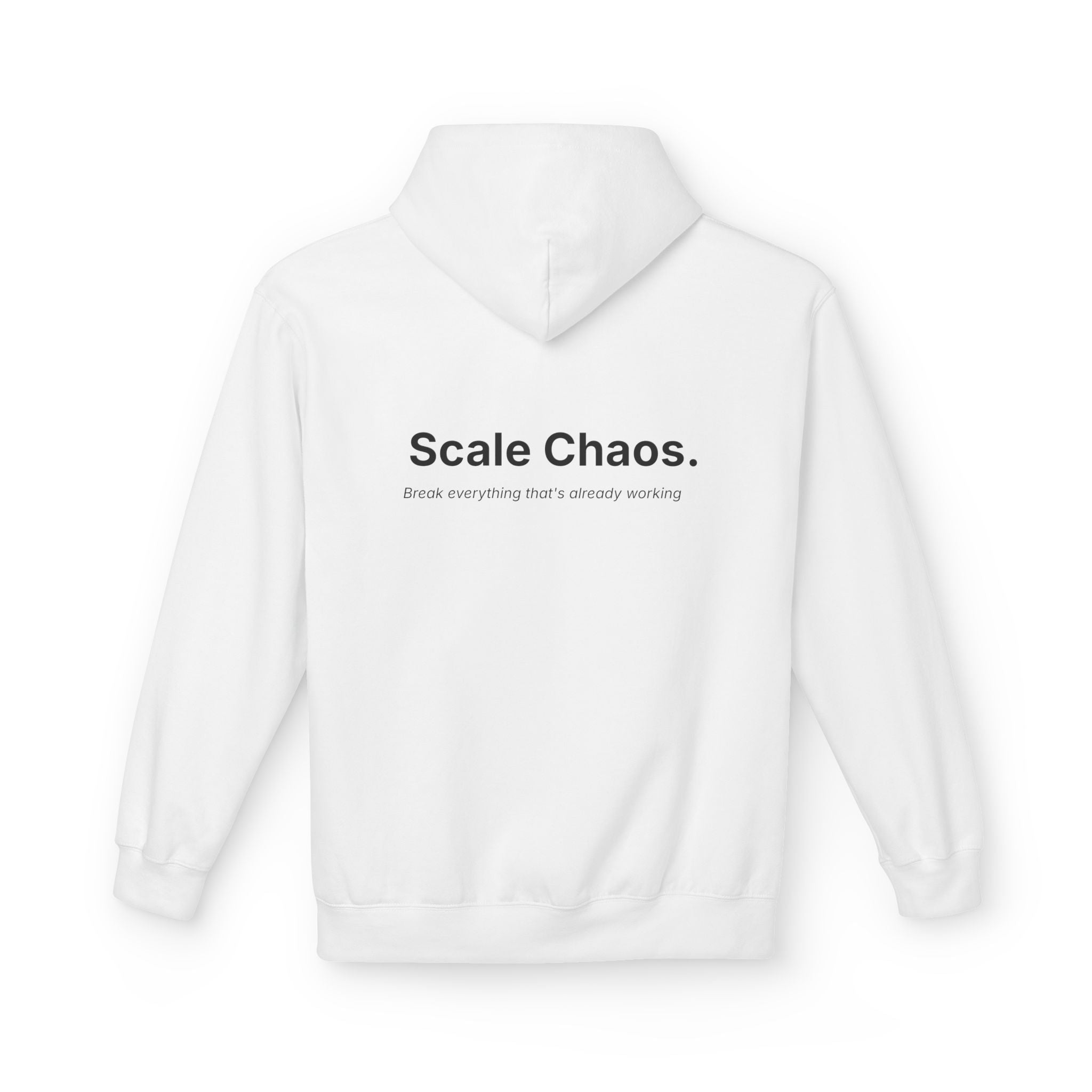 Strategic Priority: Scale Chaos. | Premium Fleece Hoodie - Unisex
