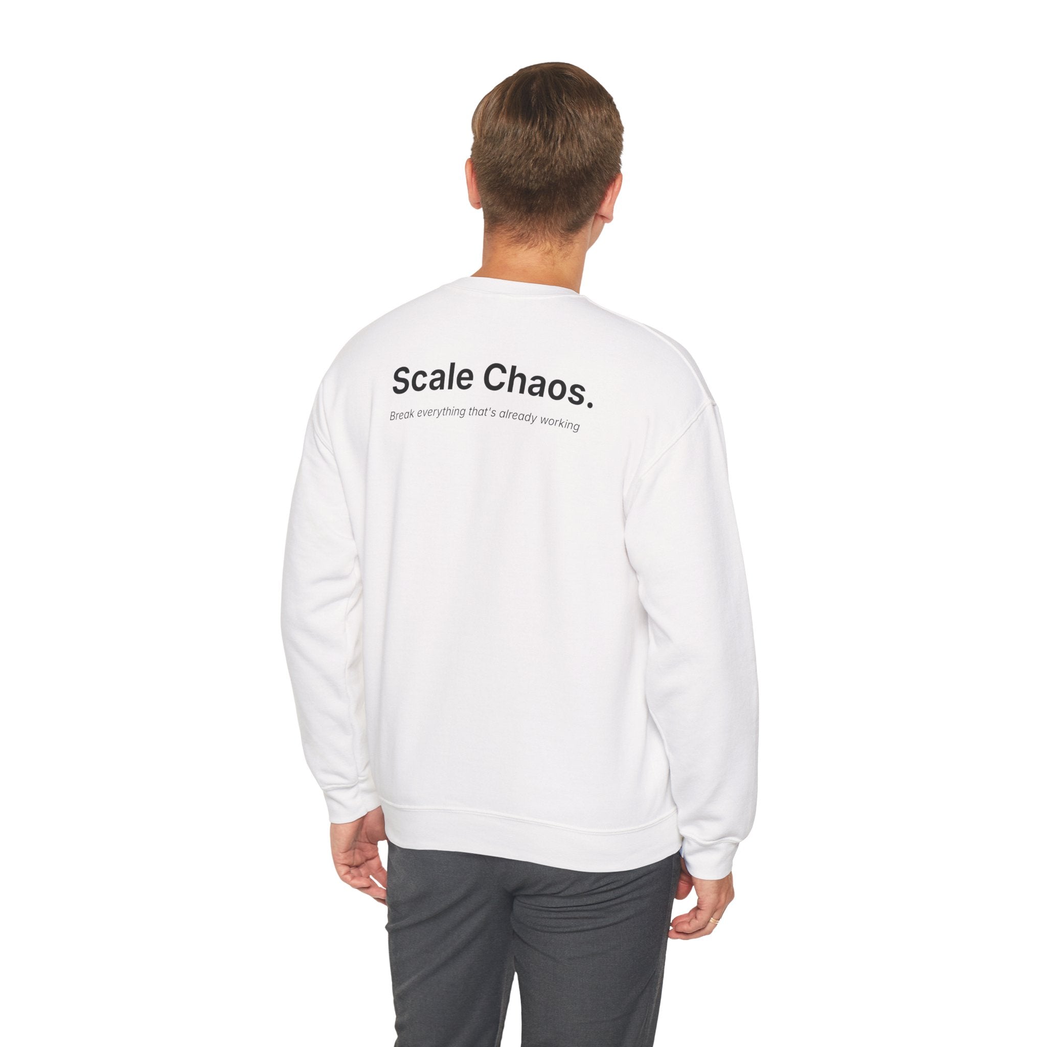 Strategic Priority: Scale Chaos. | Premium Crewneck Sweatshirt - Unisex