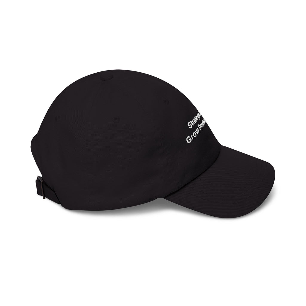 Strategic Priority: Grow Product Backlog. | Classic Dad Cap (Black)