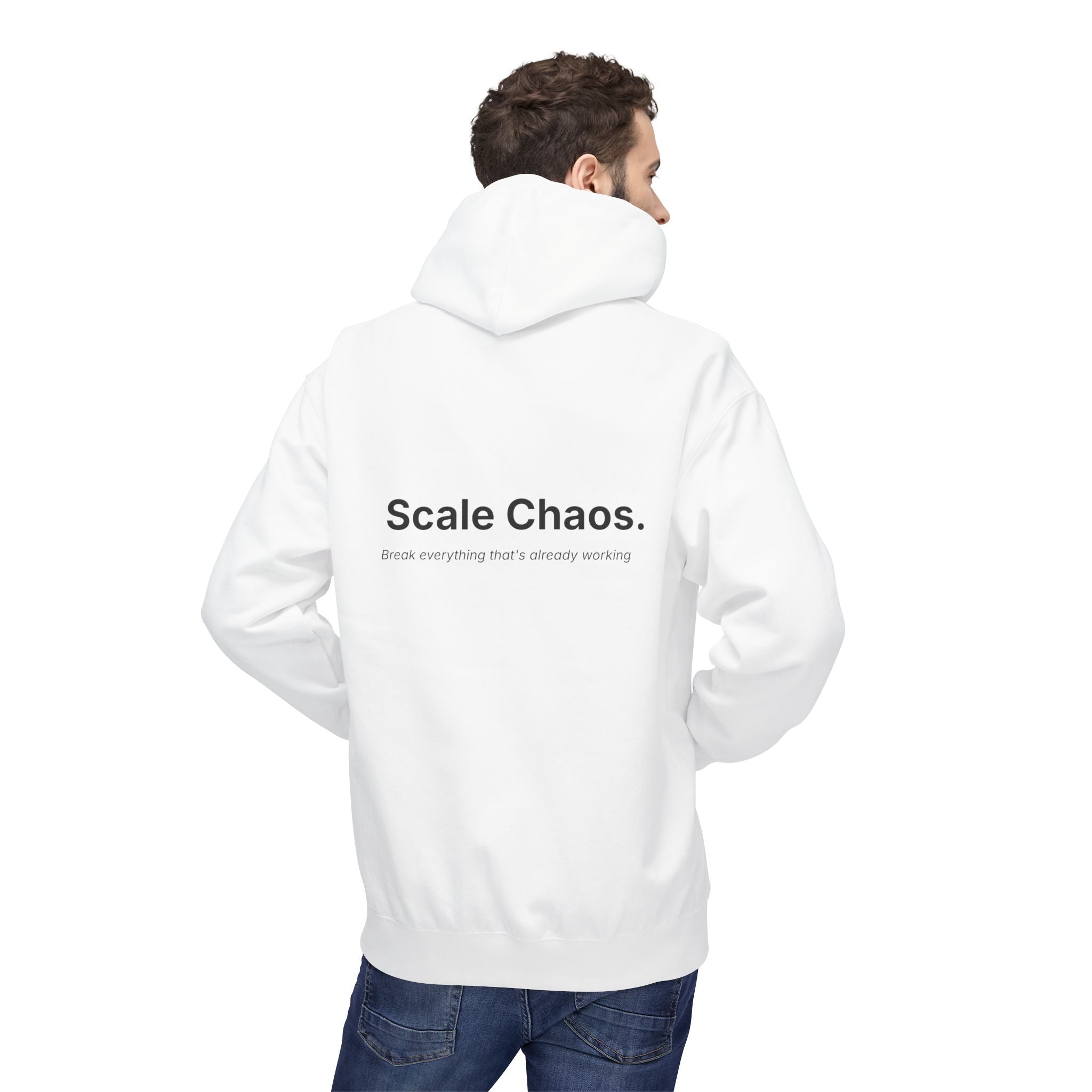 Strategic Priority: Scale Chaos. | Premium Fleece Hoodie - Unisex